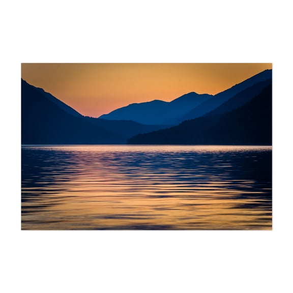 Lake Crescent - Washington Photography Unframed Wall Art Print 12 x 18 inches