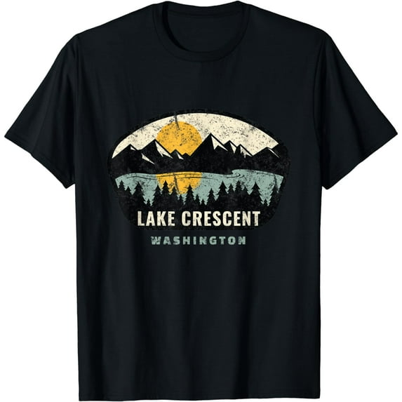 Lake Crescent Washington, WA Vacation Souvenir T-Shirt