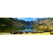 Lake Crowley, in a valley high in the Sierra Nevada Mountains, Nevada Poster Print (27 x 9)