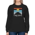 thumbnail image 1 of Lake Days Are Best Days Sweatshirt Women -GoatDeals Designs, Female x-Large, 1 of 4