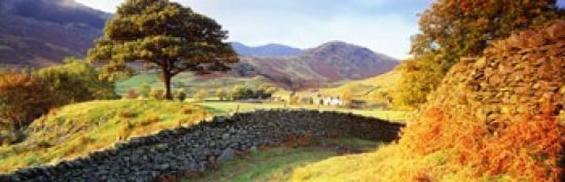 Lake District United Kingdom Canvas Art - Panoramic Images (18 x 6)