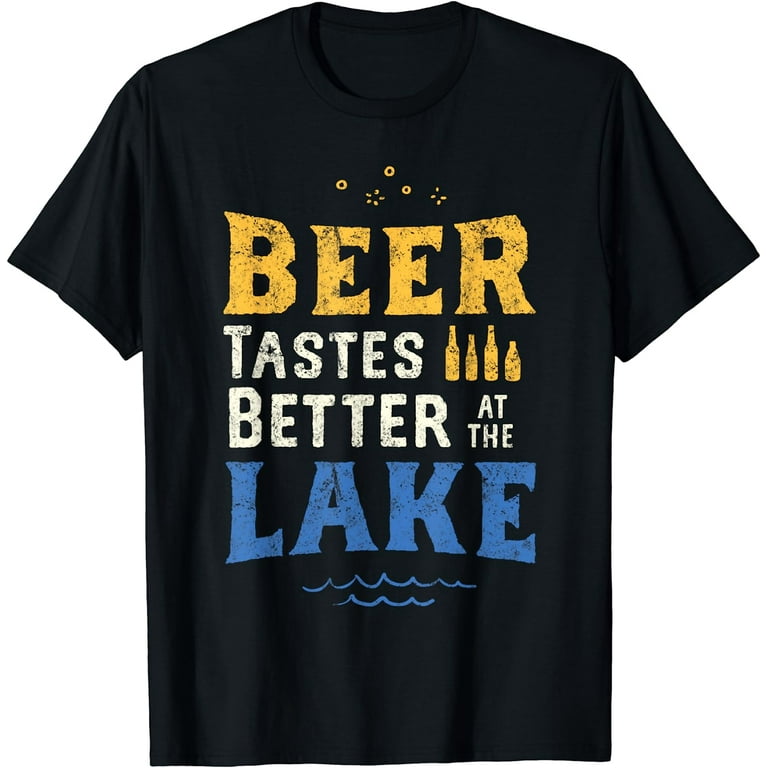 Lake And Beer Shirt Funny Lake Life Beer Drinking Gift Lake And Beer Shirt Funny Lake Life Beer Drinking Gift