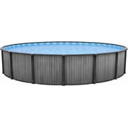 Lake Effect Pools Bora Bora 12' x 52" Round Resin Protected Above Ground Swimming Pool