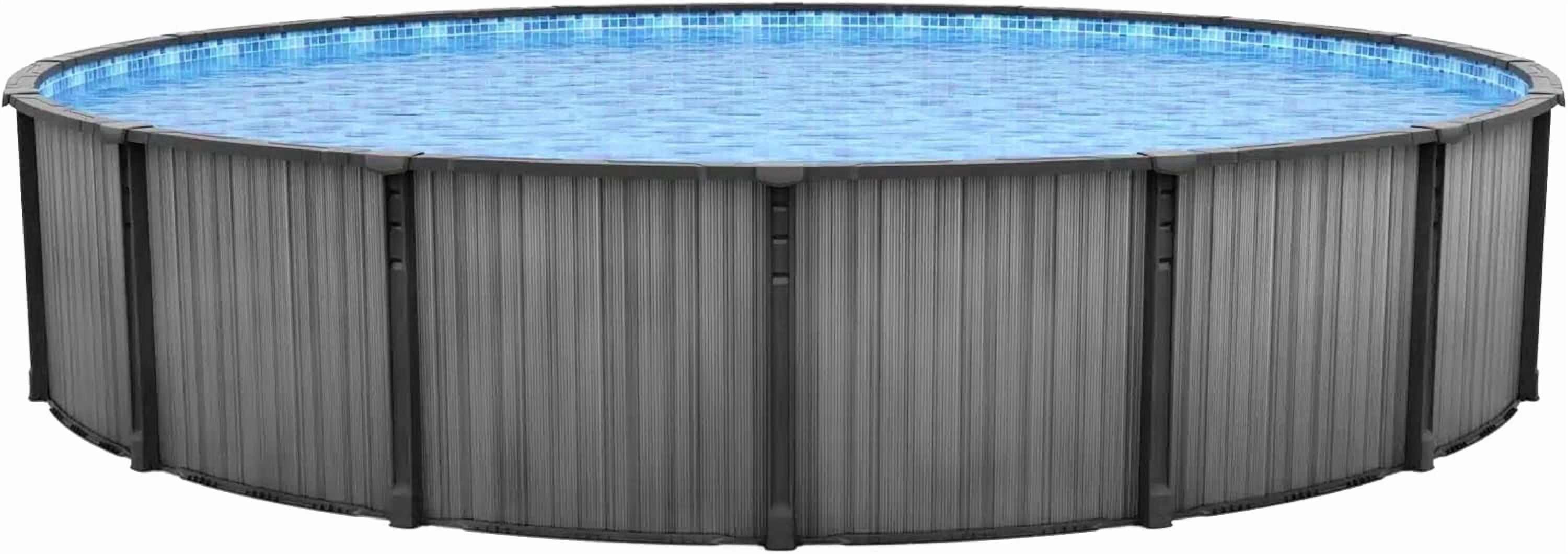 Lake Effect Pools Bora Bora 24' x 52" Round Resin Protected Above Ground Swimming Pool