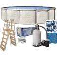 thumbnail image 1 of Lake Effect Pools Fallston 21' Round 52" Wall Above-Ground Swimming Pool, Full Start-up Kit, 1 of 7