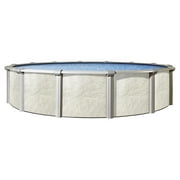 Lake Effect Pools Forever 21' Round x 54" Resin Protected Steel Wall Above Ground Swimming Pool