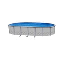 thumbnail image 1 of Lake Effect Pools Galleria 12' x 18' x 52" Oval Resin Protected Steel Sided Above Ground Swimming Pool, 1 of 8