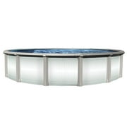 Lake Effect Pools Grand Cayman 15' x 52" Round Resin Protected Above Ground Swimming Pool