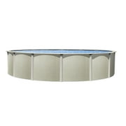 Lake Effect Pools Impressions 21' Round 48" Resin Protected Steel Wall Above Ground Swimming Pool