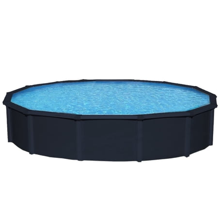 Lake Effect Pools Metropolitan 15' x 52" Power Coated Round Above Ground Swimming Pool