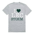 thumbnail image 1 of Lake Erie College I Love T-Shirt, Heather Grey - Large, 1 of 1