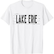 Lake Erie Great Lakes Wood Grain T-Shirt