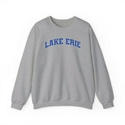 Lake Erie Sweatshirt Gifts Crew Neck Shirt Long Sleeve Unisex