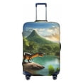 thumbnail image 1 of Lake Forest Dinosaur Luggage Cover Anti Scratch, Elastic Suitcase Protector Suitcase Covers for Luggage Fits 18-32 Inch Luggage, 1 of 5