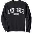 Lake Forest Illinois Il Js03 College University Style Graphic ...