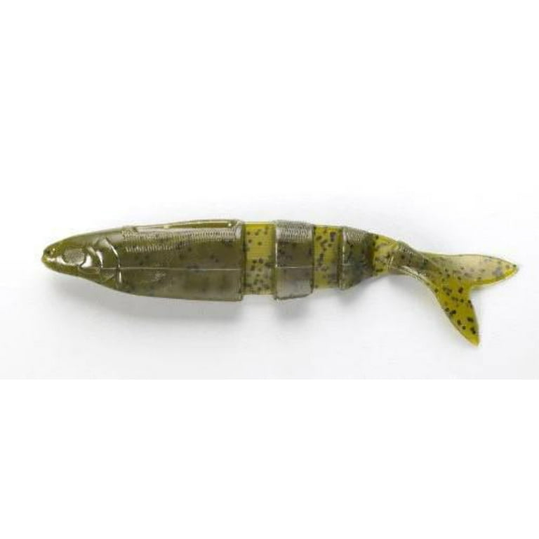 Lake Fork Trophy Lures Live Magic Shad 3.5 Green Pumpkin