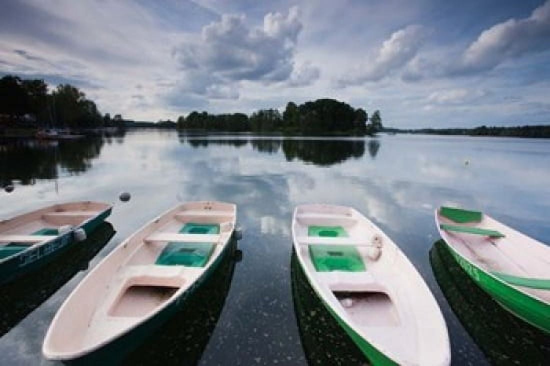 Lake Galve Trakai Historical National Park Lithuania I Canvas Art - Walter Bibikow DanitaDelimont (24 x 15)