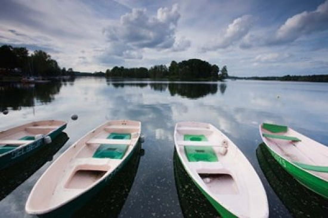 Lake Galve Trakai Historical National Park Lithuania I Canvas Art - Walter Bibikow DanitaDelimont (35 x 23)