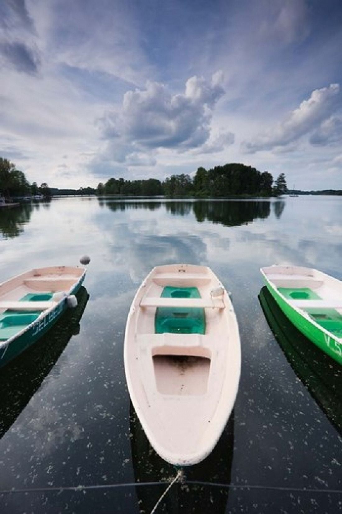 Lake Galve Trakai Historical National Park Lithuania III Canvas Art - Walter Bibikow DanitaDelimont (11 x 17)