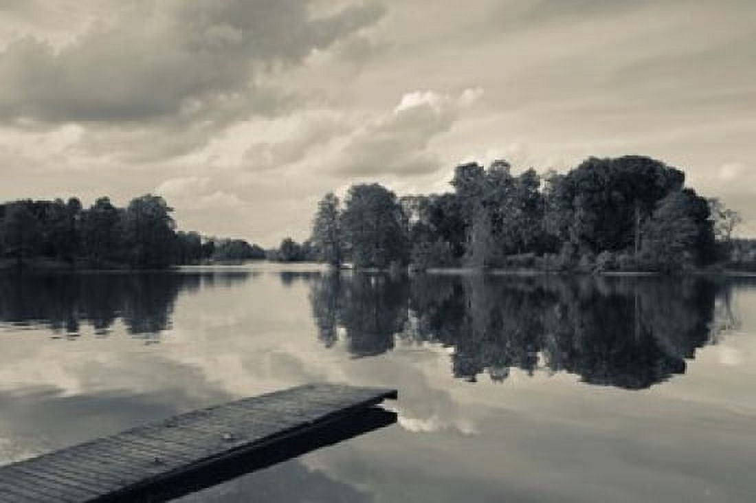 Lake Galve Trakai Historical National Park Lithuania V Canvas Art - Walter Bibikow DanitaDelimont (35 x 23)