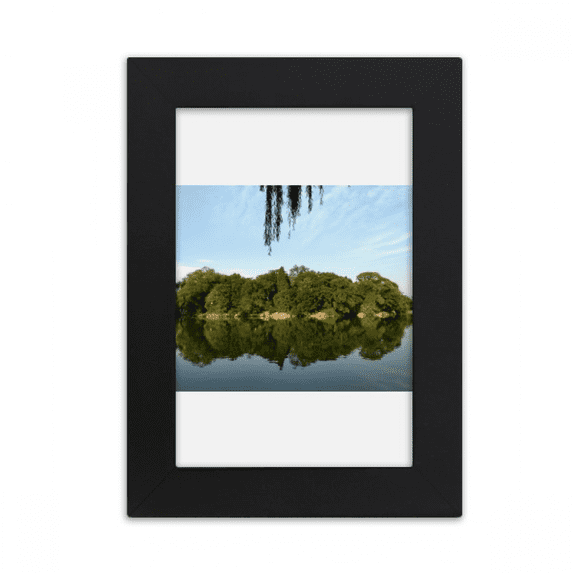 Lake Garden Art Deco Fashion Desktop Photo Frame Picture Display Art Painting Exhibit