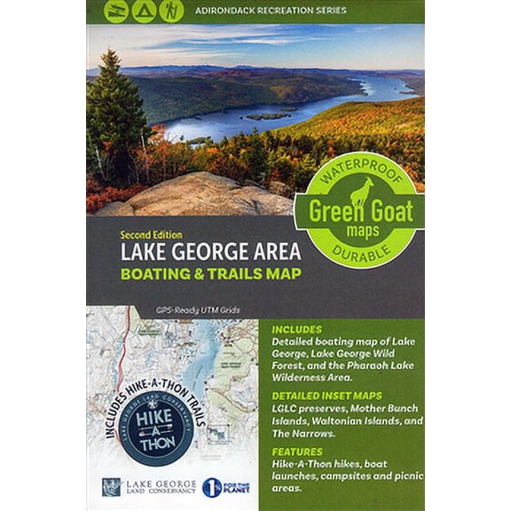 Lake George Area Boating & Trails Maps
