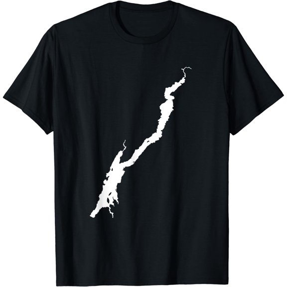 Lake George New York Shape Design T-Shirt