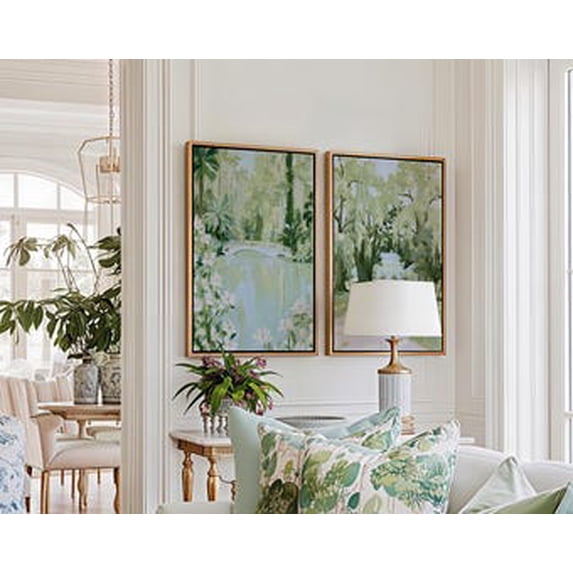 Sammer Weekend Lake Grandmillennial Louisiana Garden New Orleans House Vacation Poster ...