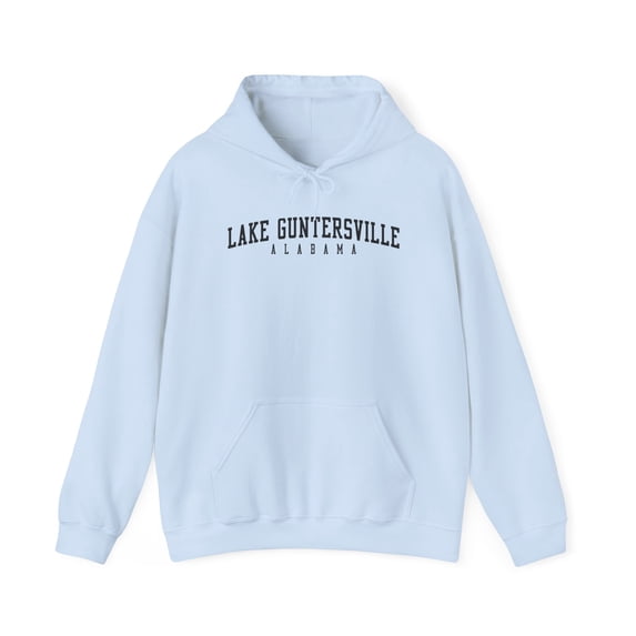 Lake Guntersville Alabama Hoodie Gifts Hooded Sweatshirt Pullover Shirt