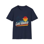 Lake Havasu Arizona Sunset Palm Trees Graphic T-Shirt