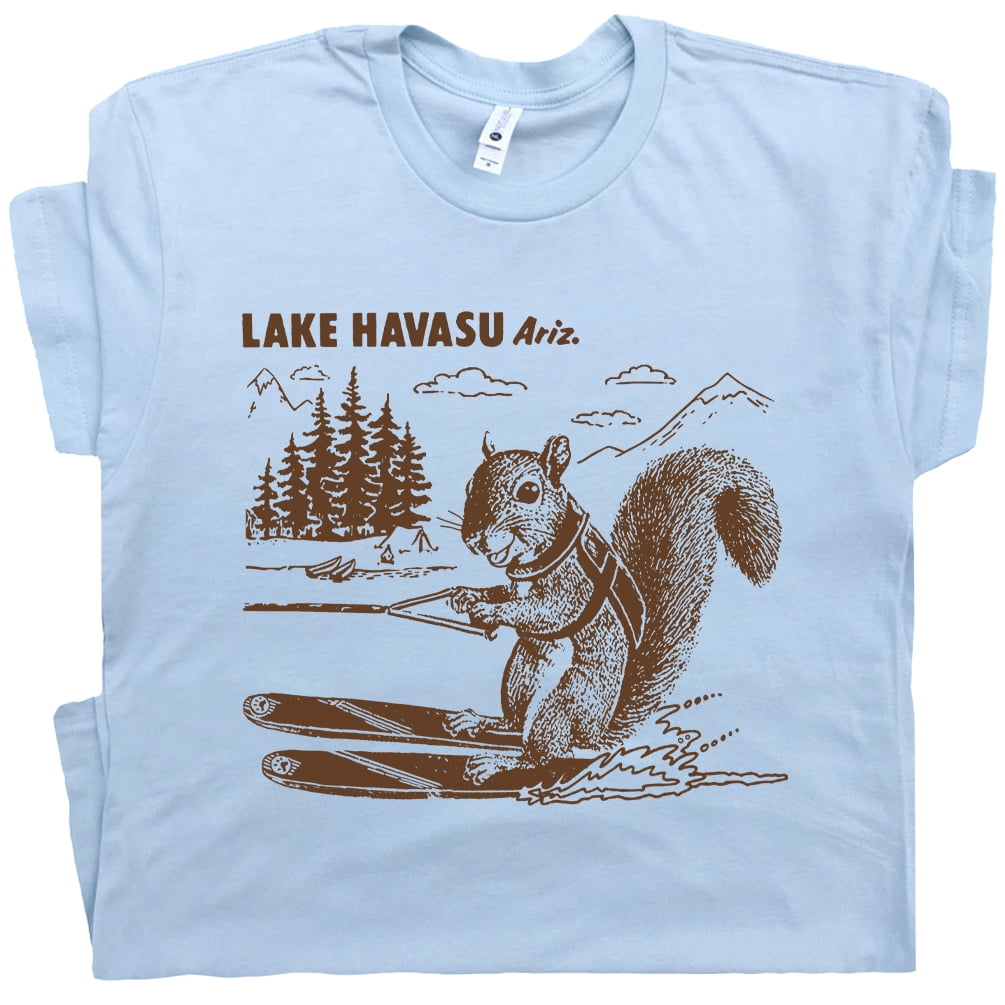 Waterskiing Kids Tee by Retro Boater Waterskiing Kids Tee by Retro Boater