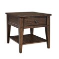 thumbnail image 1 of Lake House Dark Brown Wood End Table, 1 of 6
