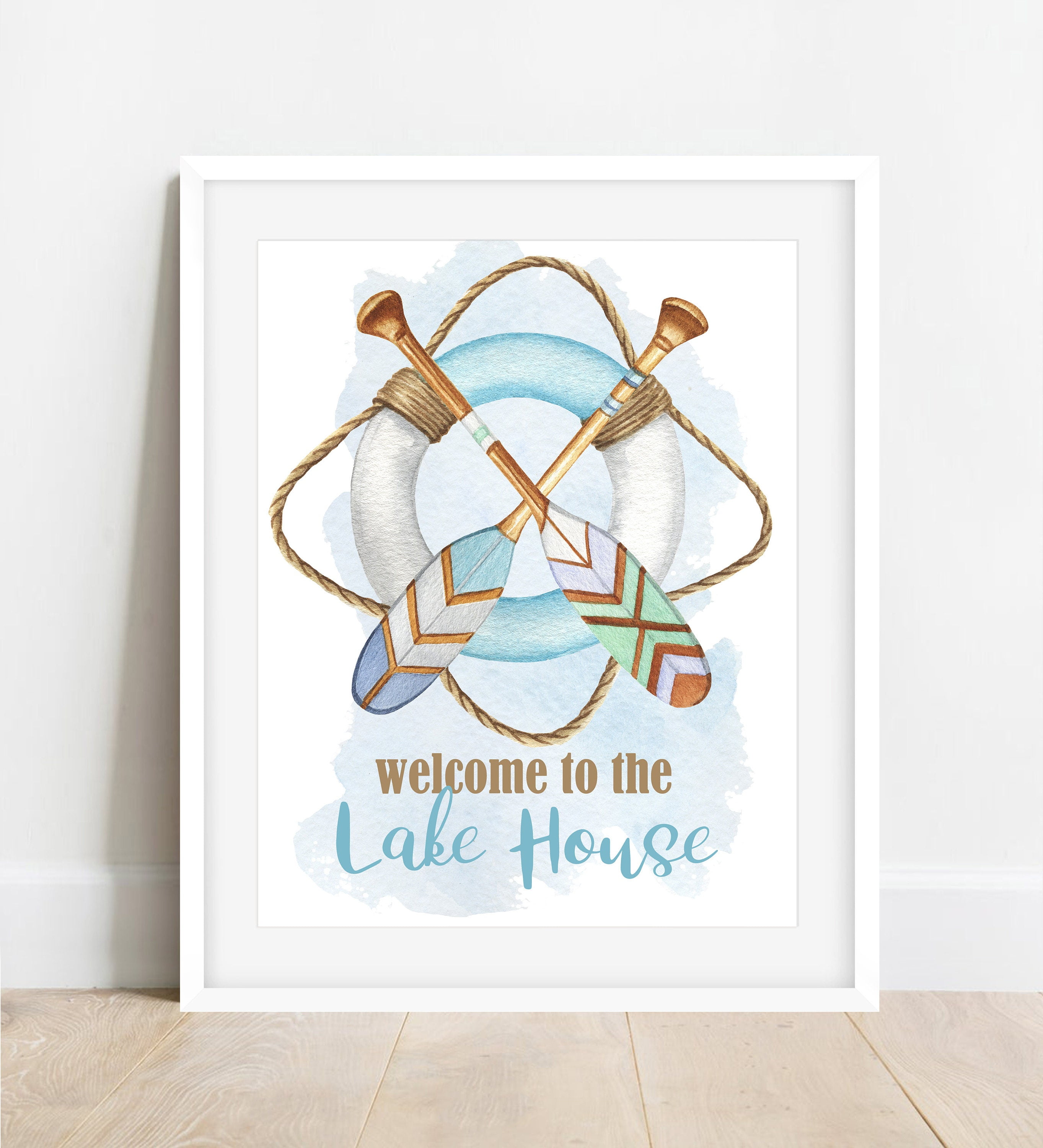 Lake House Wall Art, Welcome Wall Art, PRINTABLE WALL ART, Welcome to ...