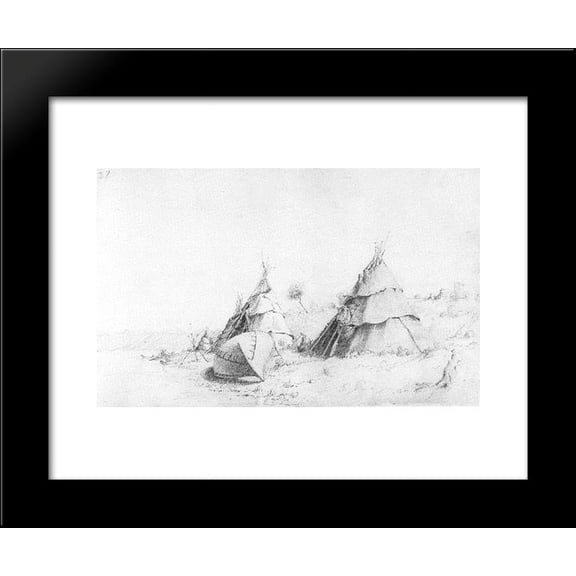 Lake Huron 20x24 Framed Art Print by Paul Kane