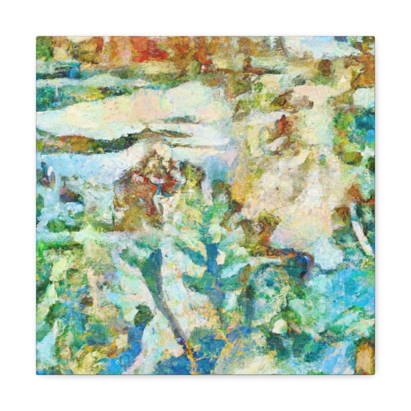 "Lake Impression Sunrise" - Canvas