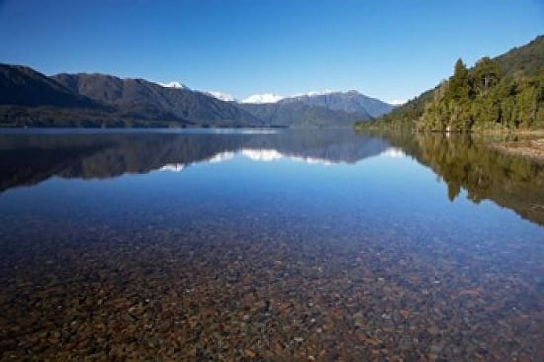 Lake Kaniere West Coast South Island New Zealand Canvas Art - David Wall DanitaDelimont (24 x 15)