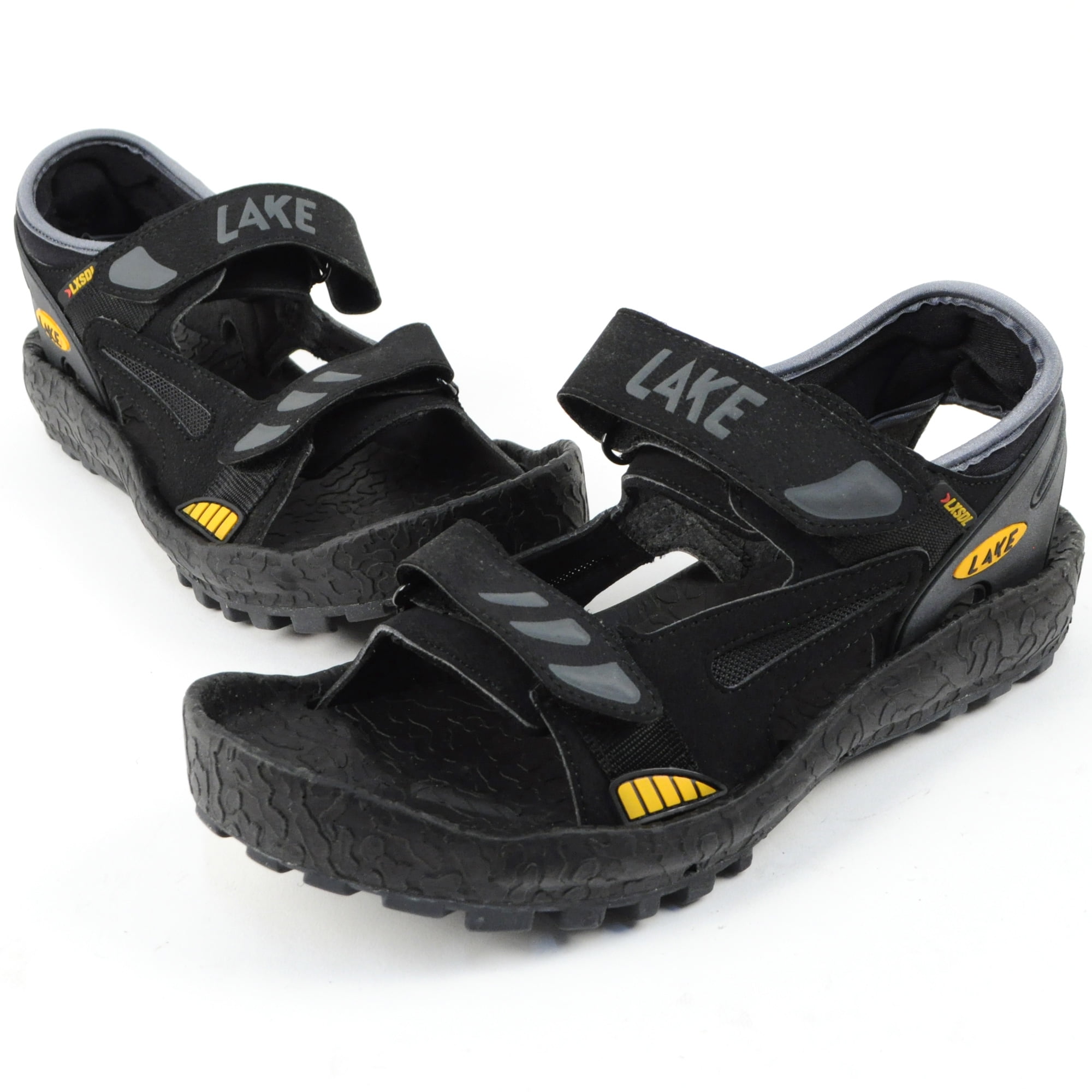 Lake LX SDL Black SPD Cycling Sandals 44
