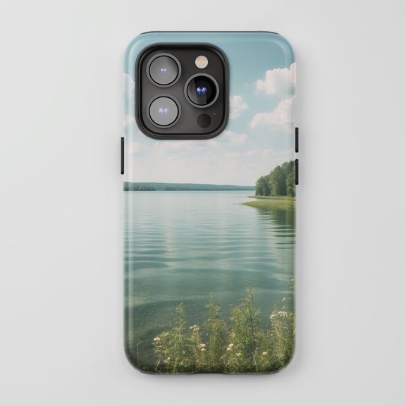 Lake Landscape For All iPhone Series Tough Phone Case Nature Photography