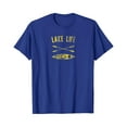 thumbnail image 1 of Lake Life Boater And Kayak Distressed Graphic T-Shirt Unisex S-5XL Hot Trending Shirt, Vintage Birthday Gift, 1 of 3