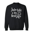 thumbnail image 1 of Lake Life Is The Best Life Crewneck Sweatshirt, 1 of 3
