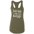 thumbnail image 1 of Lake Life Is The Best Life Racerback Tank, 1 of 3