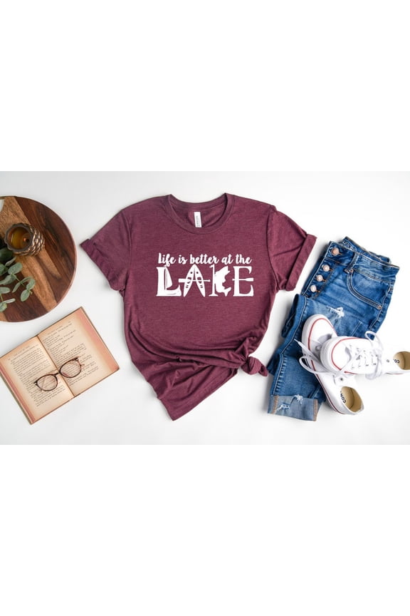 Lake Life Shirt, Lake Shirt, Lake Life, Wanderlust Shirt, Glamping Tee, Adventure, For Her, Lake Shirt, Lake Shirts, Lake Trip All Size S-5Xl