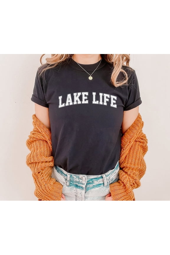 Lake Life Shirt, On The Lake T-Shirt, Travel Lover Outfit, For Adventurer, Vacation & Camper Clothing, Camper Apparel Tshirt All Size S-5XL