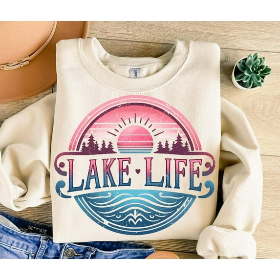 Lake Life Shirt, Vintage Shirt, Lake Shirt, Trendy Shirt, Lake Life Sublimation Shirt, Sublimation Design Shirt, T-Shirt Design Shirt, Sweatshirt Shirt