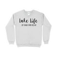 thumbnail image 1 of Lake Life Sweatshirt, Lake Vacation Shirt, Lake House, Family Lake Shirt, (Ash, 3XL), 1 of 10