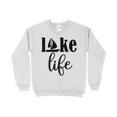 thumbnail image 1 of Lake Life Sweatshirt, Lake Vacation Shirt, Lake House, Family Lake Shirt, (Ash, L), 1 of 10