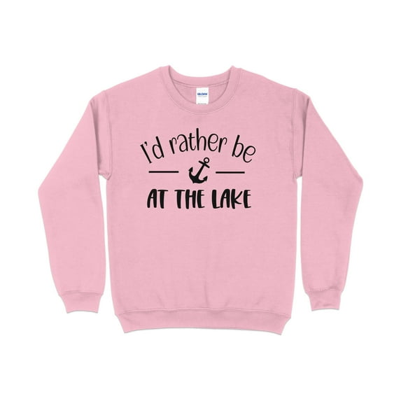 Lake Life Sweatshirt, Lake Vacation Shirt, Lake House, Family Lake Shirt, (LightPink, 2XL)
