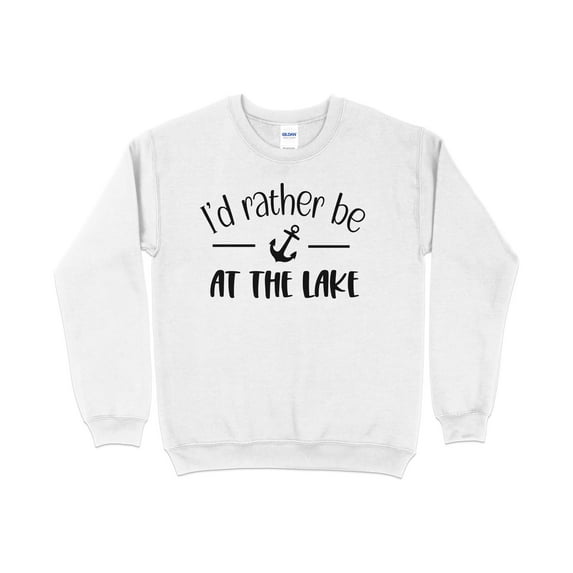 Lake Life Sweatshirt, Lake Vacation Shirt, Lake House, Family Lake Shirt, (White, 5XL)
