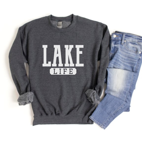 Lake Life T-Shirt - Lake T-Shirt - Lake Life Shirt - Lake Crewneck - Lake Days T-Shirt - L