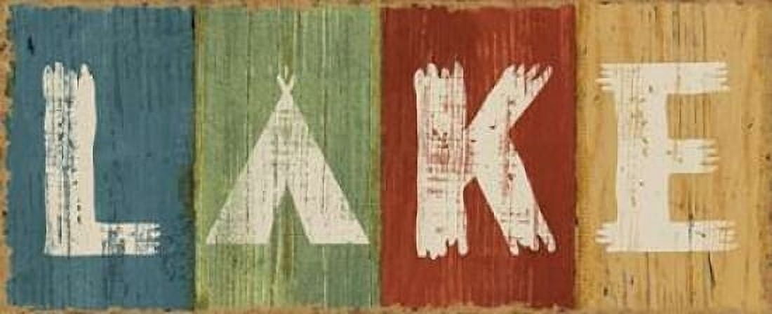 Lake Lodge V Canvas Art - Sue Schlabach (24 x 48)
